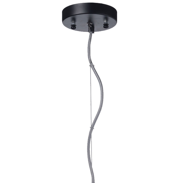 Φωτιστικό Οροφής Μονόφωτο Aca V3729451PBS Black/Silver