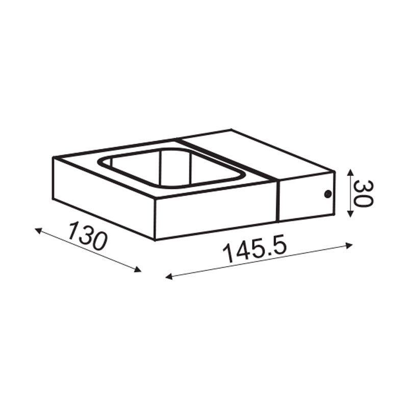 Απλίκα Τοίχου Led Aca Cyclop Zd80856Ledgd Dark Gold Home Φωτιστικά Spitishop