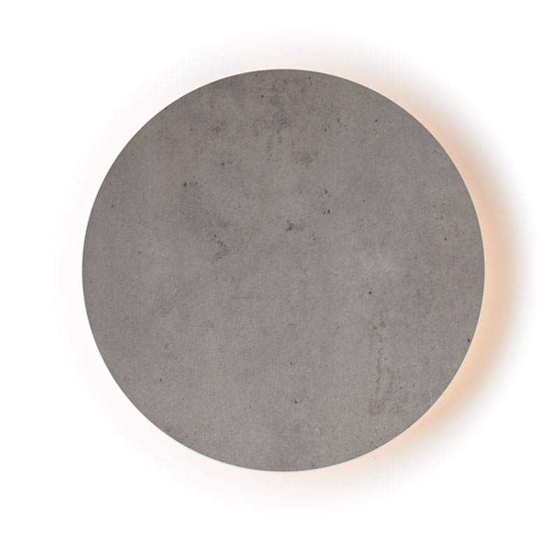 Απλίκα Τοίχου Led Aca Eclipse ZM1710LEDWC Cement Shade