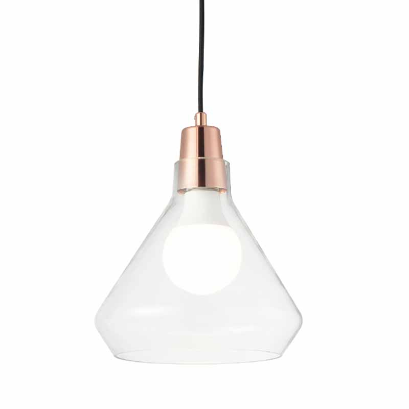 Φωτιστικό Οροφής Μονόφωτο Aca Cielos V36035RG Copper