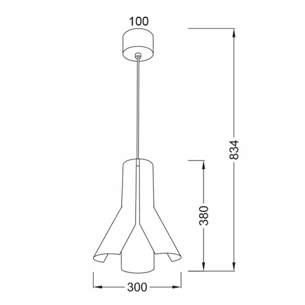 Φωτιστικό Οροφής Μονόφωτο Aca V36117WO White