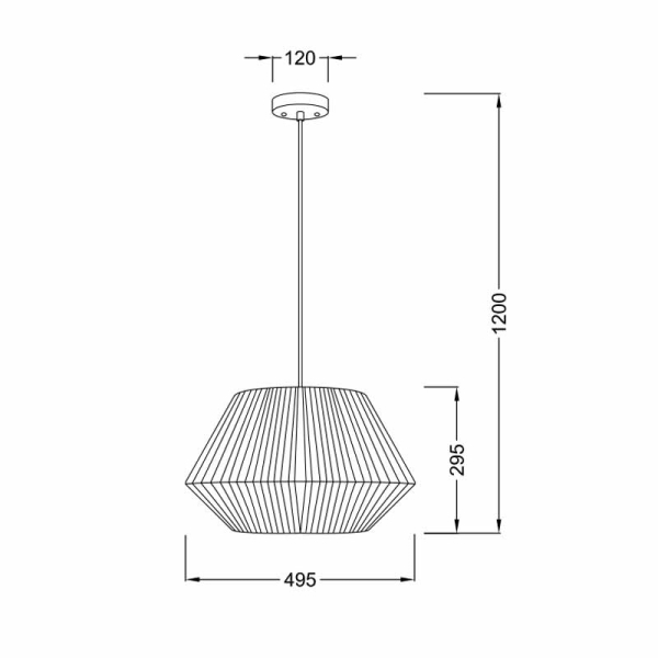 Φωτιστικό Οροφής Μονόφωτο Aca Peru V36320 White