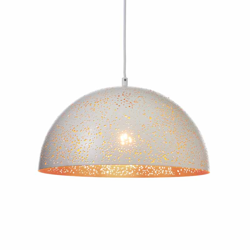 Φωτιστικό Οροφής Μονόφωτο Aca Planetario V363381PWG White Matt