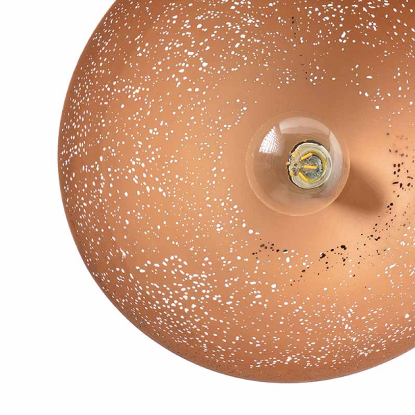 Φωτιστικό Οροφής Μονόφωτο Aca Planetario V363381PWG White Matt