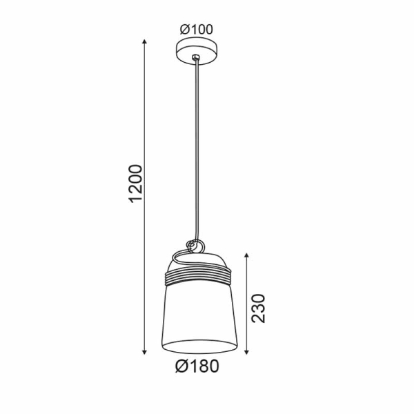 Φωτιστικό Οροφής Μονόφωτο Aca Elvis V36339 Cement