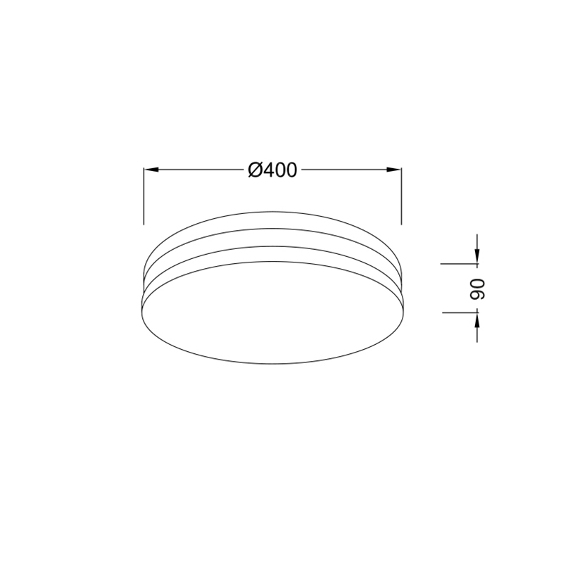 Φωτιστικό Πλαφονιέρα Aca Gozo V284913C40Ch Silver White Home Φωτιστικά Οροφής Spitishop