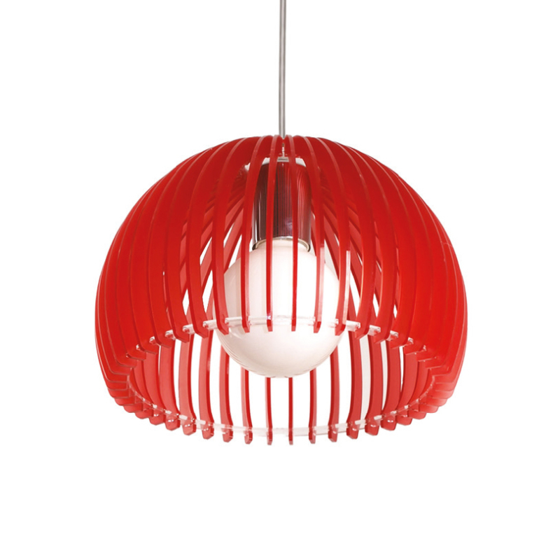 Φωτιστικό Οροφής Μονόφωτο Aca Ellite V286531P28RD Red