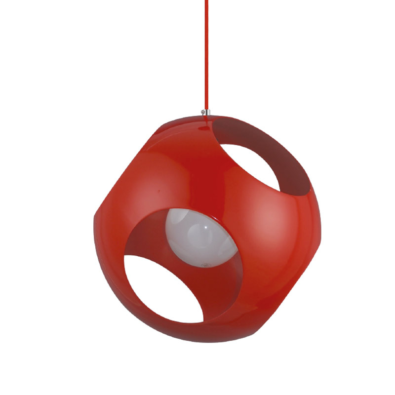 Φωτιστικό Οροφής Μονόφωτο Aca V287391P35RD Red