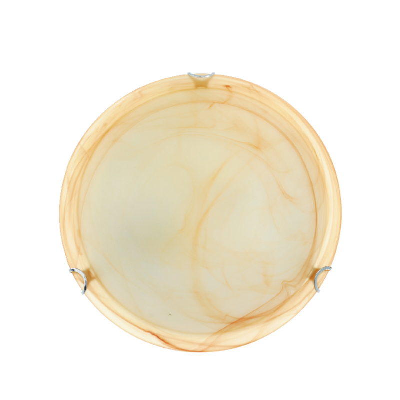 Φωτιστικό Πλαφονιέρα Aca Albatre XD01400Y Honey