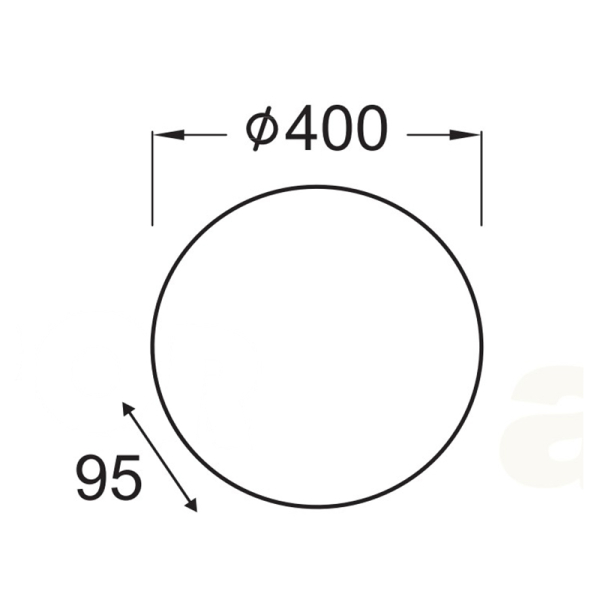 Φωτιστικό Πλαφονιέρα Aca Albatre XD01400Y Honey