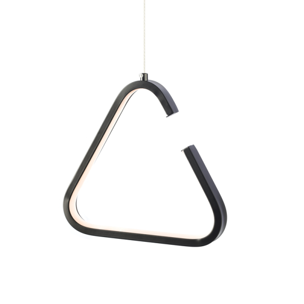 Φωτιστικό Οροφής LED Aca Euclid2 V29LEDP23BK Black