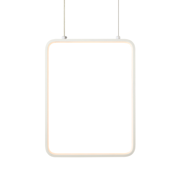 Φωτιστικό Οροφής Μονόφωτο LED Aca Symetria V30LEDP26WH White