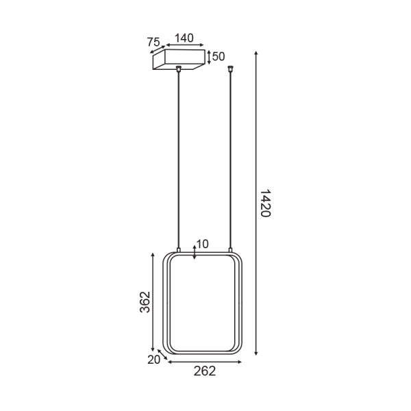 Φωτιστικό Οροφής Μονόφωτο LED Aca Symetria V30LEDP26WH White