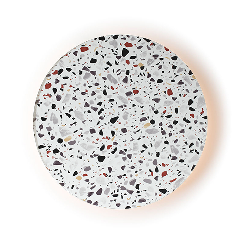 Απλίκα Τοίχου LED Aca Eclipse ZM1710LEDWT Terrazzo