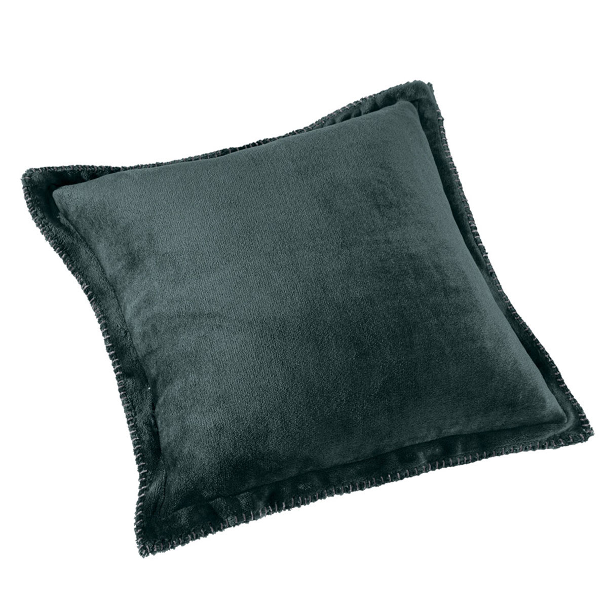 Κουβέρτα Fleece Μονή (160X220) + Διακοσμητική Μαξιλαροθήκη (Σετ) Guy Laroche Velvet Emerald Home Λευκά Είδη Κρεβατοκάμαρας Κουβέρτες Μονές Spitishop