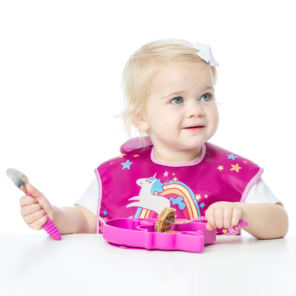 Σαλιάρες 6-24 Μηνών (Σετ 3τμχ) Bumkins SuperBib Unicorn