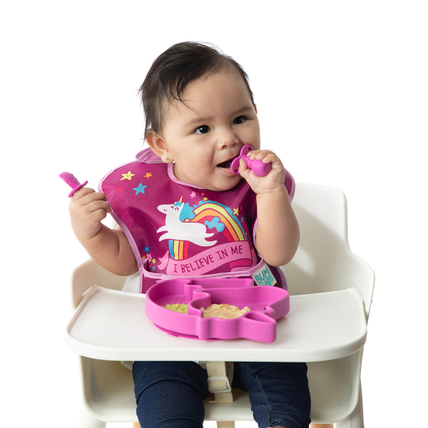 Σαλιάρες 6-24 Μηνών (Σετ 3τμχ) Bumkins SuperBib Unicorn