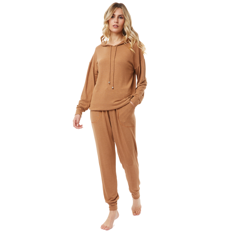 Παντελόνι Γυναικείο Χειμωνιάτικο Minerva 52085-837 Caramel