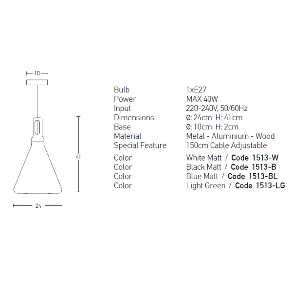 Φωτιστικό Οροφής Μονόφωτο Zambelis 1513-W White Matt