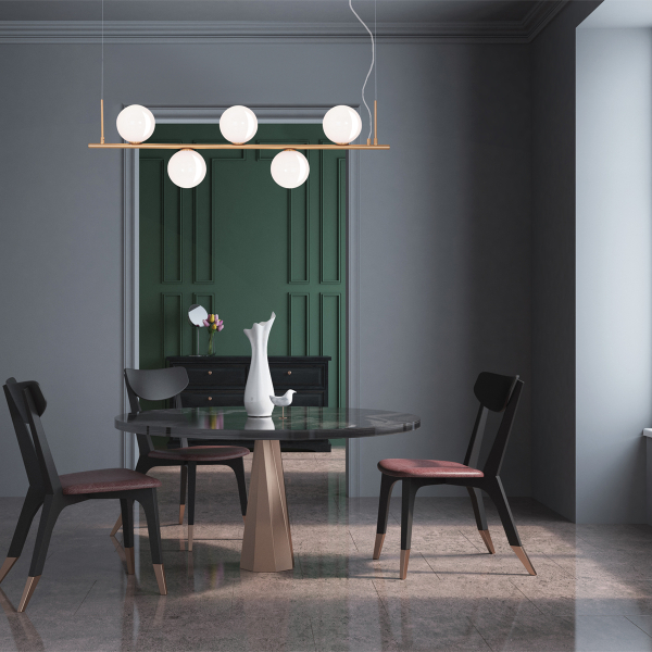 Φωτιστικό Οροφής Πολύφωτο Zambelis 1998 Gold Matt