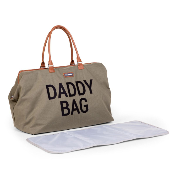 Τσάντα Αλλαξιέρα ChildHome Daddy Bag Canvas Khaki BR76153