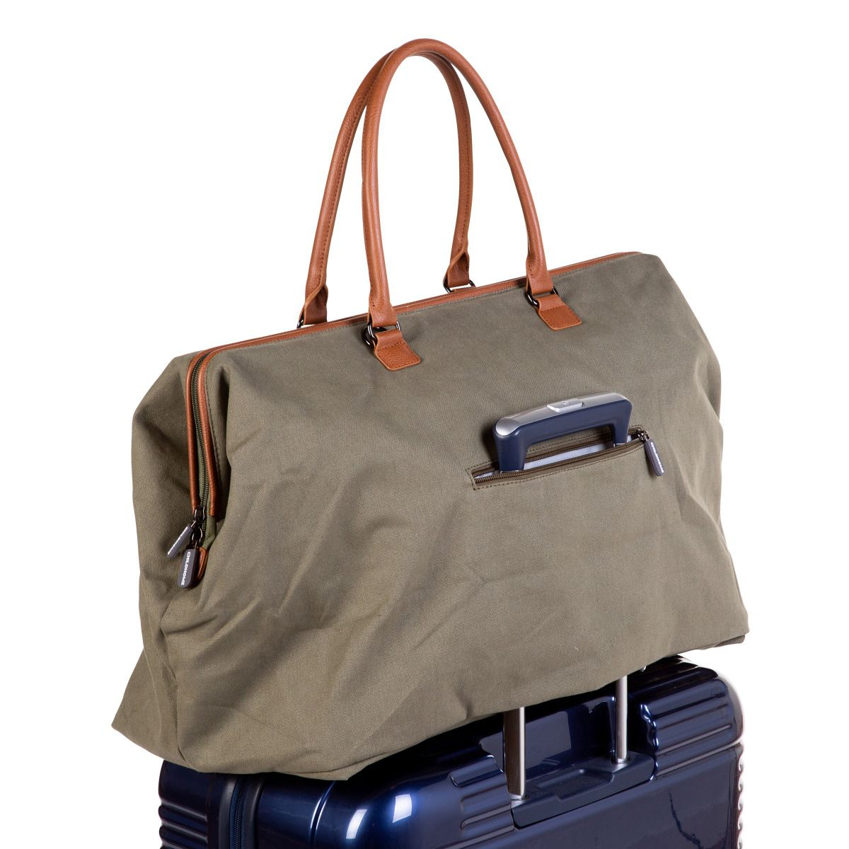 Τσάντα Αλλαξιέρα Childhome Daddy Bag Canvas Khaki Br76153 Home Βρεφικά Τσάντες Αλλαξιέρες - Νεσεσέρ Spitishop