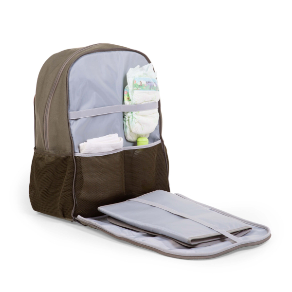 Τσάντα Αλλαξιέρα Backpack ChildHome Daddy Bag Canvas Khaki BR76154