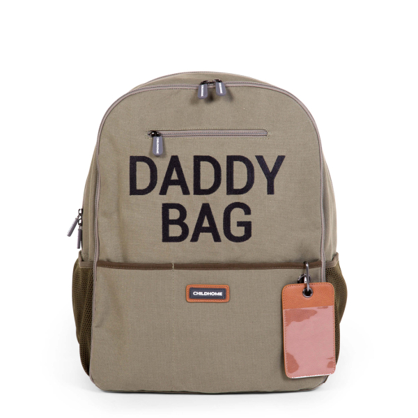 Τσάντα Αλλαξιέρα Backpack ChildHome Daddy Bag Canvas Khaki BR76154