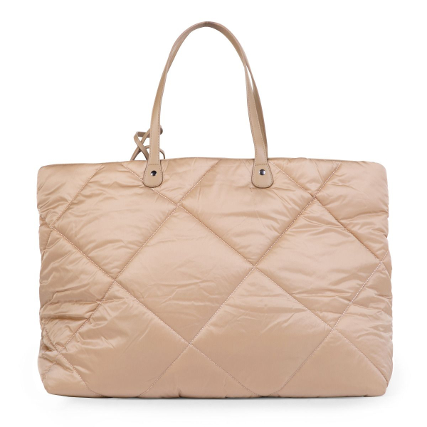 Τσάντα Αλλαξιέρα ChildHome Family Bag Puffered Beige BR76151