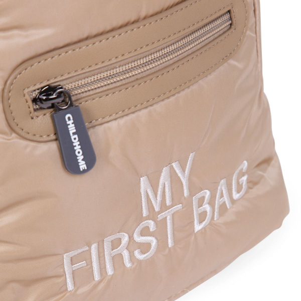 Παιδική Τσάντα Πλάτης ChildHome My First Bag Puffered Beige BR76004