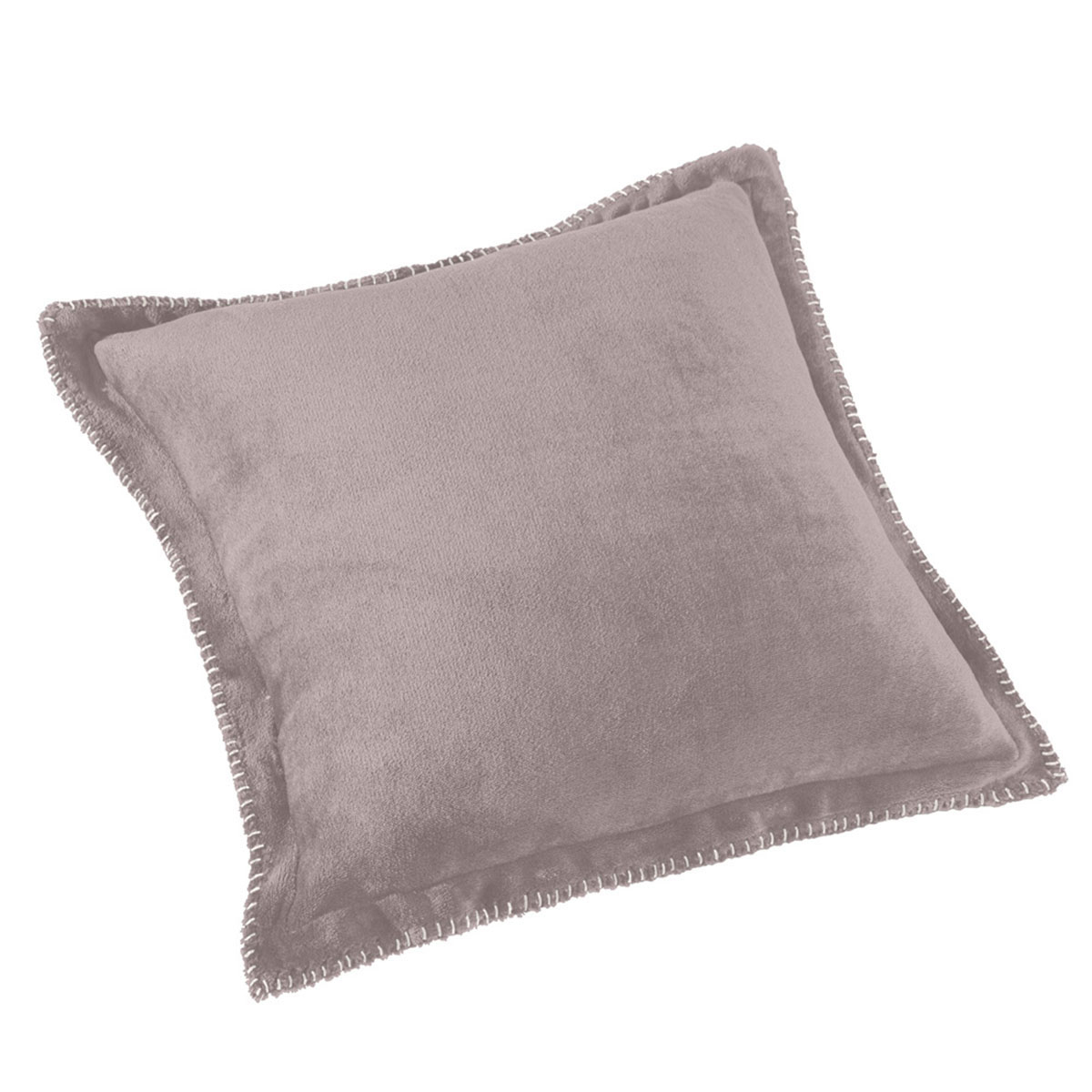 Κουβέρτα Fleece Μονή (160X220) + Διακοσμητική Μαξιλαροθήκη (Σετ) Guy Laroche Velvet Melanze Home Λευκά Είδη Κρεβατοκάμαρας Κουβέρτες Μονές Spitishop