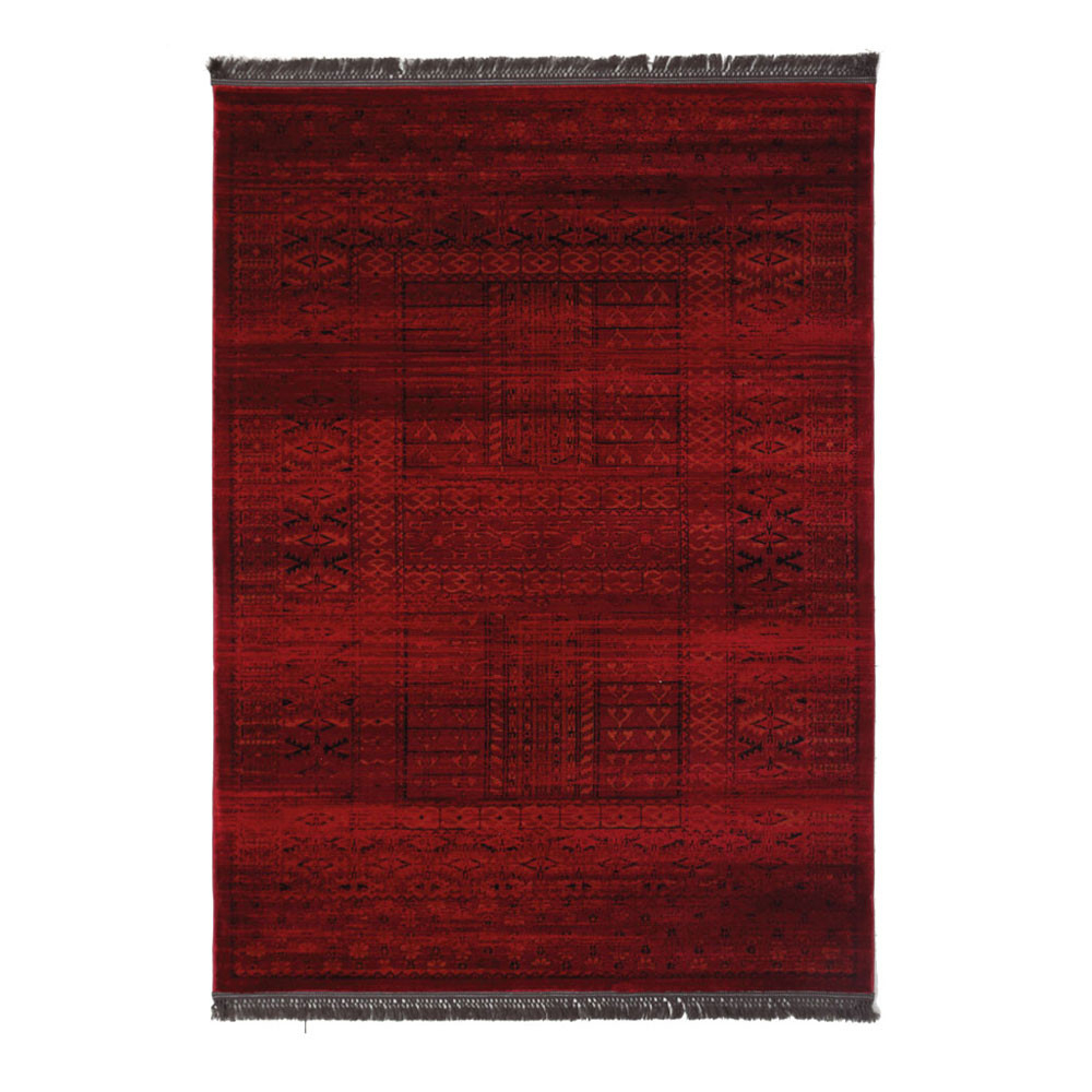 Χαλί (100×160) Royal Carpet Afgan 7504H D.Red