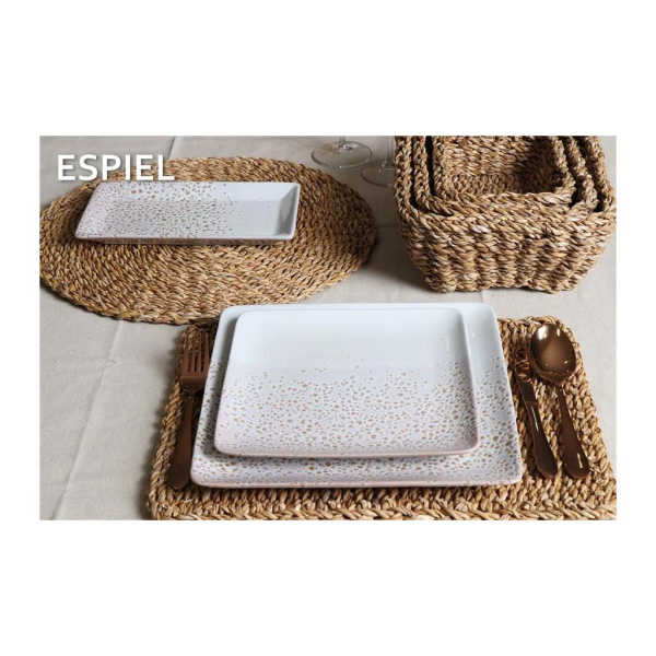 Καλάθι Ψωμιού Ορθογώνιο Espiel Seagrass Small KAG108