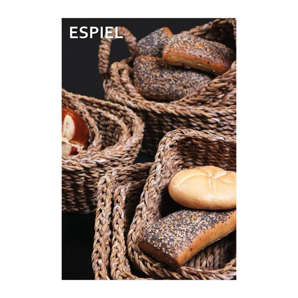 Καλάθι Ψωμιού Ορθογώνιο Espiel Seagrass Small KAG108