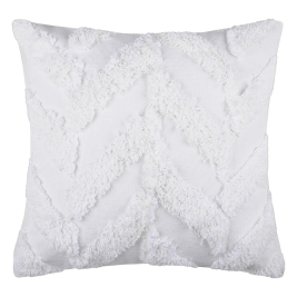 Διακοσμητικό Μαξιλάρι (40x40) S-F Tiksi Blanc C0A733003