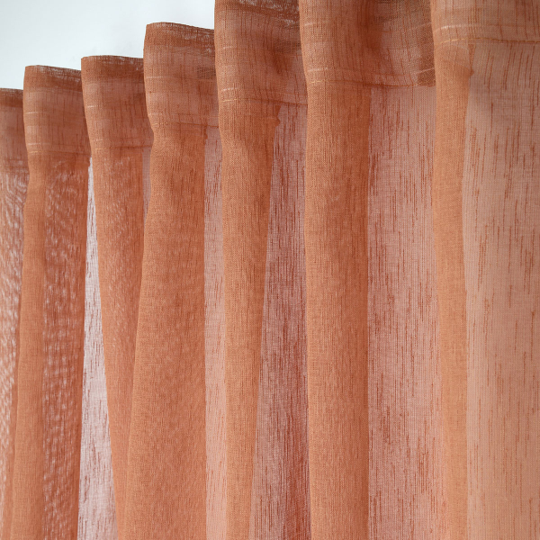 Κουρτίνα (140x260) Με Τιράντες & Τρέσα S-F Derby Cognac R6B381008VL