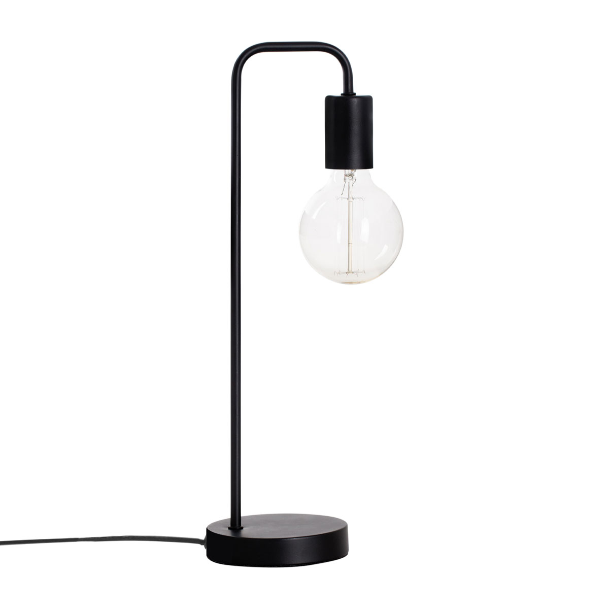Πορτατίφ A-S Keli Black 148168B Home Φωτιστικά Επιτραπέζια Spitishop
