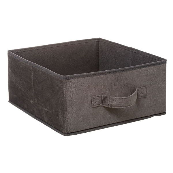 Κουτί Αποθήκευσης (31x31x15) F-V Velvet Storage Grey 173698A