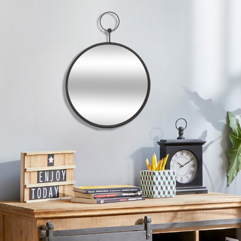 Διακοσμητικός Καθρέφτης Τοίχου (Φ30) A-S Gousset Black 169330