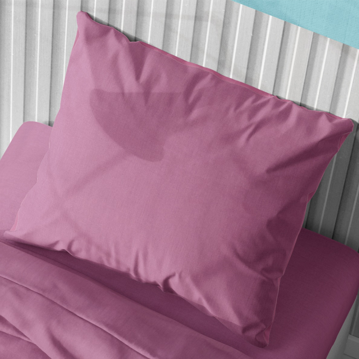 Σεντόνια Υπέρδιπλα (Σετ 220X240) Dimcol Solid Lila 492 Home Λευκά Είδη Κρεβατοκάμαρας Spitishop