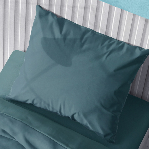 Σεντόνια Υπέρδιπλα (Σετ 240x270) Dimcol Solid Petrol 494