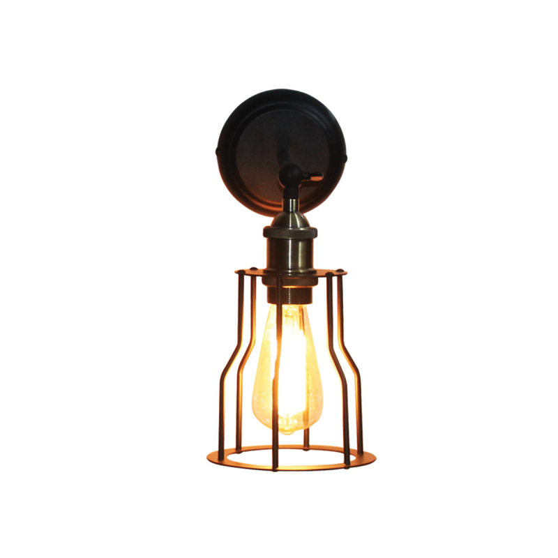 Απλίκα Τοίχου Homelighting Pari 77-2158 Bronze