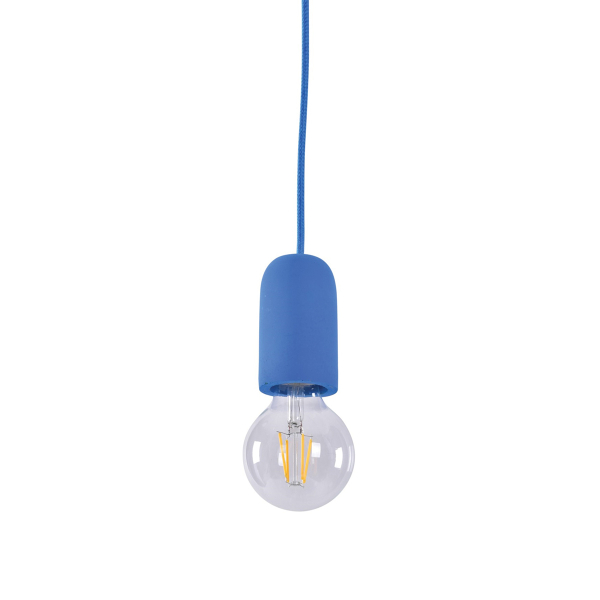 Ανάρτηση Φωτιστικού Οροφής Homelighting Iris 77-3572 Blue