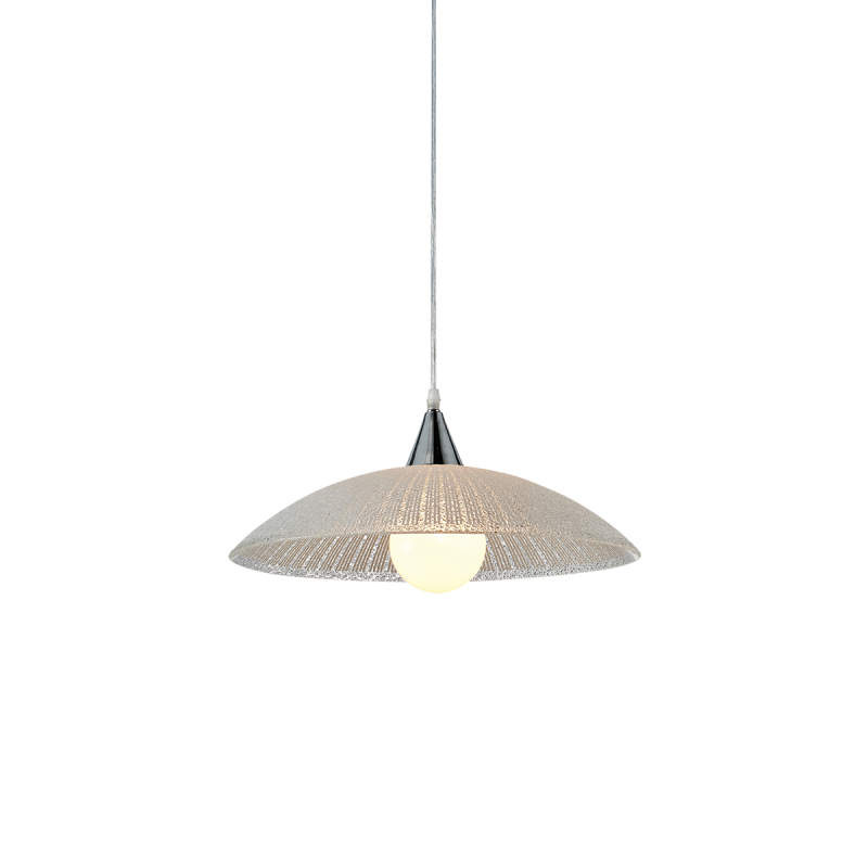 Φωτιστικό Οροφής Μονόφωτο Homelighting Talin 77-3652 Glass