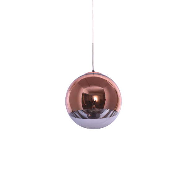 Φωτιστικό Οροφής Μονόφωτο Homelighting Alessia 77-3706 Copper