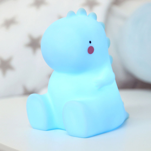 Παιδικό Φωτάκι Νυκτός Kiokids Δεινόσαυρος Σιέλ 2412