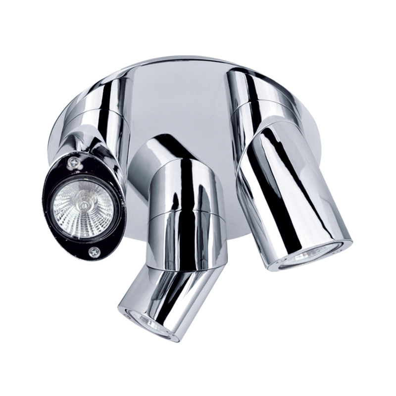 Σποτ Τρίφωτο Homelighting Ronto 77-2207 Chrome