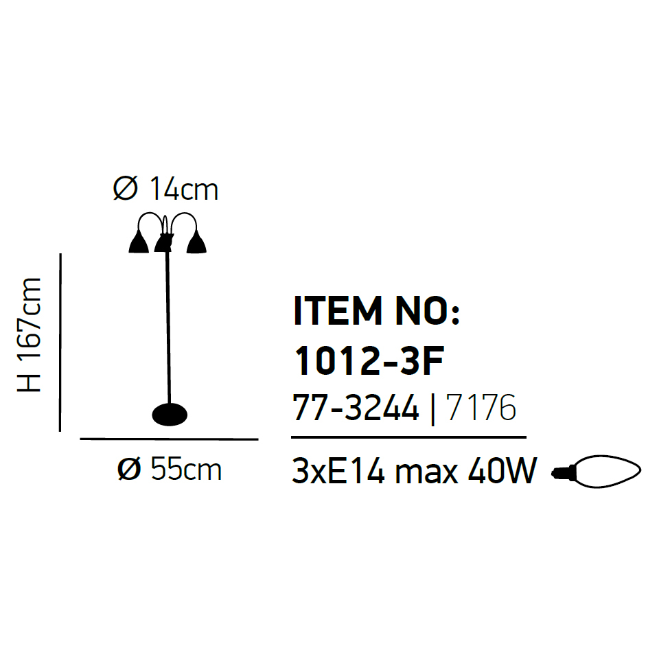 Φωτιστικό Δαπέδου Homelighting Kup 77-3244 Beige Home Φωτιστικά Spitishop