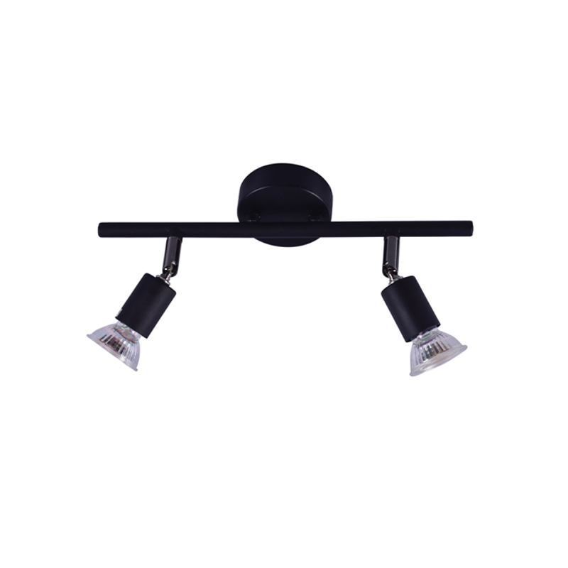 Σποτ Δίφωτο Homelighting Saba 77-3555 Black