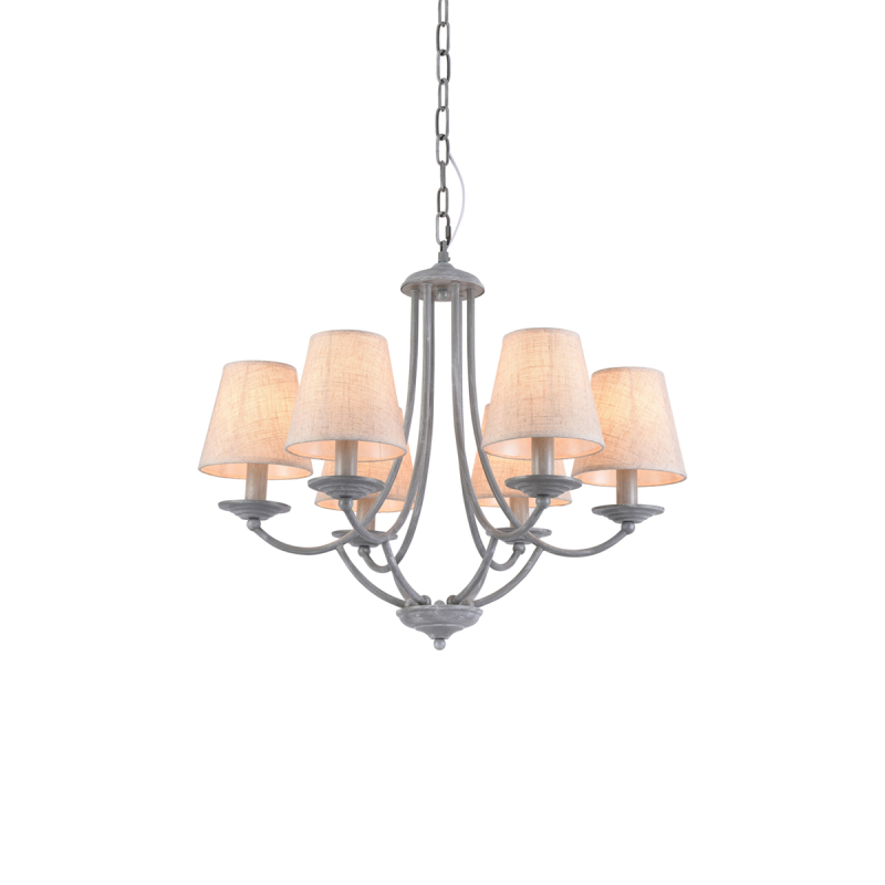 Φωτιστικό Οροφής Πολύφωτο Homelighting Etna 77-3662 Grey